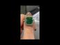 Diamond 8.08ct GIA Emerald 18K Yellow Gold Halo Eternity Ring