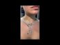 Estate Couture Diamond 45.80cts 18K Gold Scarf Necklace