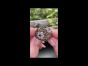 Floral Dome Fancy Brown Orange Diamond 18K Gold Wide Cocktail Ring