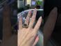 Burma No Heat Sapphire AGL Diamond 18k Gold Marquise Ring