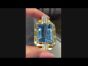 Vintage Aquamarine 49.80carat Diamond 14K Gold Pendant Enhancer