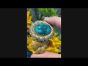 Vintage Buccellati 18K Gold Turquoise Flower Brooch Pin - 1228801