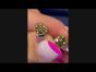 2.78 carat Fancy Brown Yellow Diamond 18K Gold Stud Earrings - PL012565