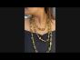 Verdura Extra Long Smoky Quartz 18K Gold Beaded Necklace - WD MSFJ 02