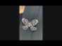 Butterfly 5.00 carats Diamond 18K Gold Brooch Pin - 1233502