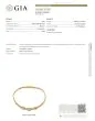 GIA 1980s Diamond No-Heat Sapphire 18k Gold Choker Necklace