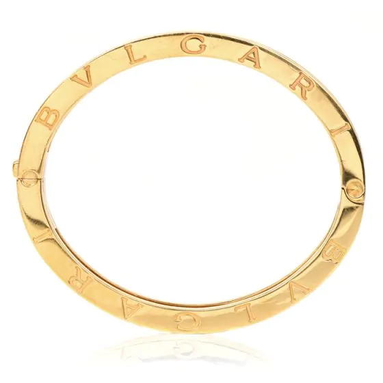 Bvlgari B.ZERO1 B.Zero 1 18K Yellow Gold Bangle Bulgari Bracelet