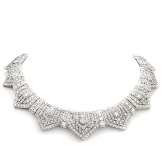 Jewels Befitting the Queen Diamond Choker Necklace