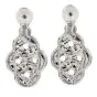 2.32ct Diamond 18K Gold Elegant Dangle Drop Earrings