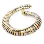 Cartier Tubogas 18K Gold Trinity Flexible Bracelet-Dover Jewelry