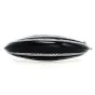 Retro Diamond Black Onyx 14K Gold Dome Bangle Bracelet-Dover Jewelry