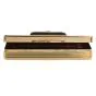 Vintage Retro Diamond Burma Ruby 14K Yellow Gold Compact Box