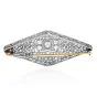 Black, Starr & Frost-Gorham Diamond Platinum Antique Deco Brooch Pin