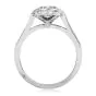 Tiffany & Co. Legacy 1.74ct GIA Cushion Diamond Platinum Halo Engagement Ring