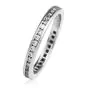 Tiffany & Co Diamond Platinum Designer Eternity Band Ring