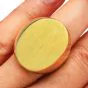 Tiffany Vintage Retro Signet 18K Yellow Gold Wide Men's signet Ring 