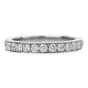 Estate Round Cut Diamond Platinum Eternity Wedding Band Ring
