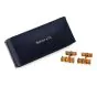 Tiffany Vintage Diamond 18K Gold Men cylinder Rope Cufflinks