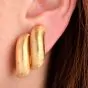 Buccellati Vintage San Marco 18k Yellow Gold Clip-on Earrings