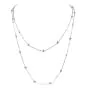 Cartier Love  Screws18K White Gold 46" Long Chain Necklace-Dover Jewelry