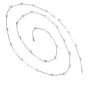 Cartier Love  Screws18K White Gold 46" Long Chain Necklace-Dover Jewelry