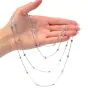 Cartier Love  Screws18K White Gold 46" Long Chain Necklace-Dover Jewelry