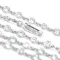 Cartier 11.00cts Diamond Platinum Diamond By The Yard Long Chain Necklace