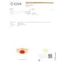 GIA Red Coral Diamond 18K Gold Statement Cuff Bracelet-Dover Jewelry