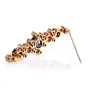 Tiffany & Co. 1900s Pink Blue Spinel Old Mine Diamond 18K Pin 