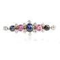 Tiffany & Co. 1900s Pink Blue Spinel Old Mine Diamond 18K Pin 
