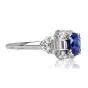 Kashmir AGL GIA No Heat Sapphire 2.53cts Diamond Platinum Ring