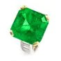 AGL 19.60cts Colombian Emerald Diamond 18K Gold Cocktail Ring|DoverJewelry|