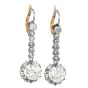 3-11ct-diamond-platinum-18k-rose-gold-dangle-drop-earrings