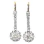 3-11ct-diamond-platinum-18k-rose-gold-dangle-drop-earrings