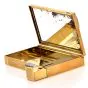Vintage 14K Yellow Gold Diamond Sapphire Compact Box 115. grams