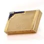 Vintage 14K Yellow Gold Diamond Sapphire Compact Box 115. grams