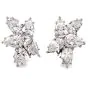 Extraordinary GIA Diamond Emerald Platinum Clip-On Day & Night Earrings