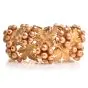 Vintage Buccellati 1960s 18K Gold Grape Leaf Link Statement Bracelet|Dover Jewelry|