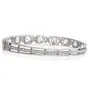  Antique Old European 10.50cts Diamond Platinum Bangle Bracelet|Dover Jewelry|