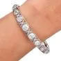  Antique Old European 10.50cts Diamond Platinum Bangle Bracelet|Dover Jewelry|