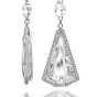 Chopard 18.41cts Chopardissimo Boutique Collection Diamond Dangel drop Earrings