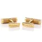 Bvlgari 18K Gold Cufflinks