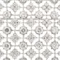 Vintage Diamond Window of Snowflakes Platinum Brooch
