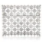 Vintage Diamond Window of Snowflakes Platinum Brooch