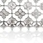 Vintage Diamond Window of Snowflakes Platinum Brooch