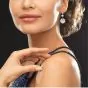 Vintage 9.43 Carat Round Diamond 18k Gold Dangling Earrings|Dover Jewelry|