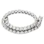 Classic 8.74cts Diamond 18K White Gold Tennis Line Bracelet