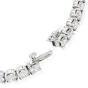 Classic 8.74cts Diamond 18K White Gold Tennis Line Bracelet