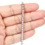 Natural 3.00ct Round Diamond 14K Gold Tennis Bracelet-Dover Jewelry