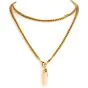 Vintage Coral 18K Gold Convertible Drop Necklace Earring Jackets
